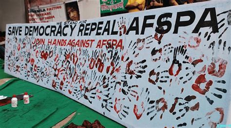 The Afspa A Taint On Indian Democracy