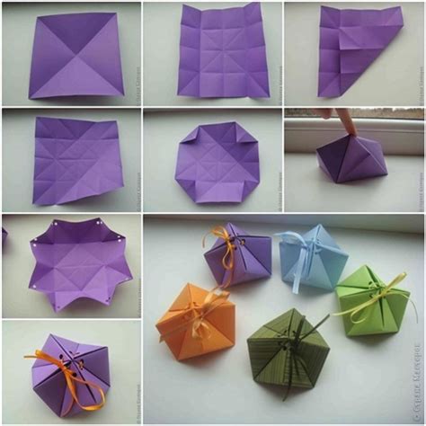 Now cut two rectangular stripes. DIY Paper Gift Box