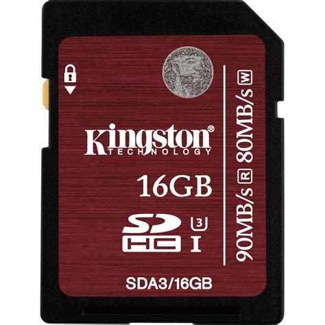 The sd association has prepared multiple sd standards relating to such features as memory capacity and reading/writing speed in order for users to select the optimum card for their speed class*, uhs speed class** and video speed class*** symbols with a number indicate minimum writing speed. Kingston 16GB SDHC UHS-1 U3 SD card review | Expert Reviews