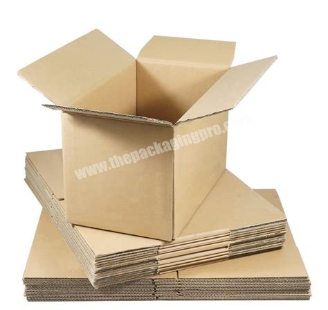 Custom Size Heavy Duty Cardboard Moving Boxes Large Corrugated Boxes