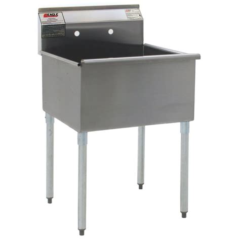 Stainless steel utility sinks are getting more and more popular these days, mainly because of their convenience. Eagle Group 2136-1-16/4 One Compartment Stainless Steel ...