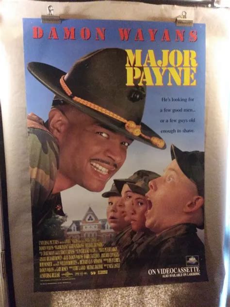 Major Payne Movie Poster For Sale Picclick