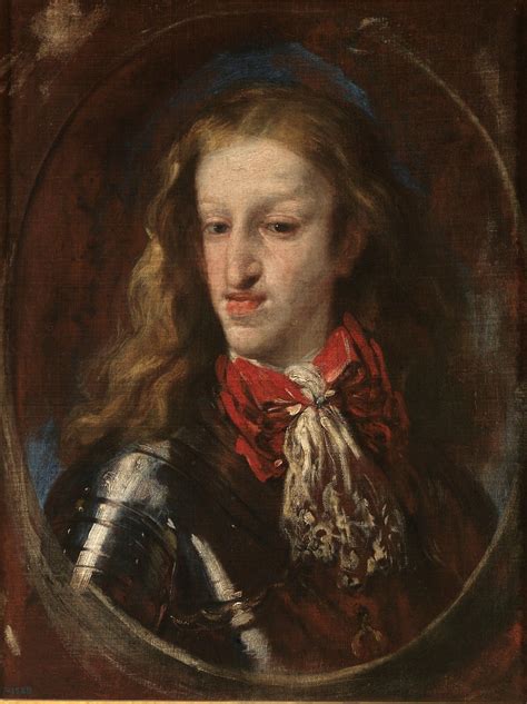 Retrato De Carlos Ii De España 1692 Luca Giordano History