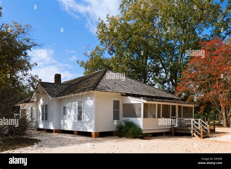US President Jimmy Carter's boyhood home, Plains, Georgia, USA Stock