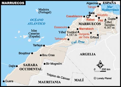 Saliendo desde madrid comenzarás la ruta hacia extremadura donde podrás visitar brevemente la comenzaremos con nuestro tours españa, portugal y marruecos saliendo desde madrid, para luego transitar por la ciudad amurallada de ávila. mapa-de-marruecos-1