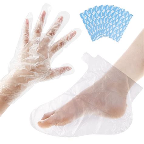 Buy Pcs Paraffin Wax Bath Liners Hands Feet Disposable Plastic