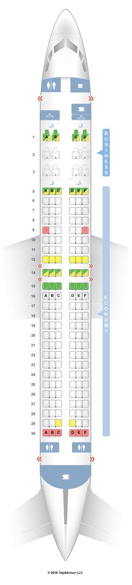 SeatGuru Seat Map Silkair Boeing
