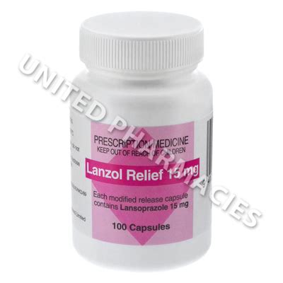 Lansoprazole orally dt generic name: Lanzol Relief (Lansoprazole) - 15mg (100 Capsules ...