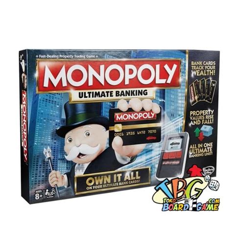 Jual Monopoly Ultimate Banking Original Toko Board Game Di Lapak