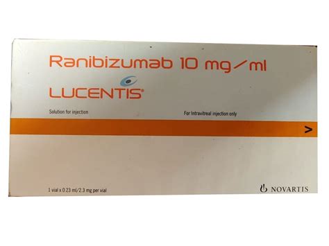 Lucentis Ranibizumab Injection At Rs 12000piece Indirapuram