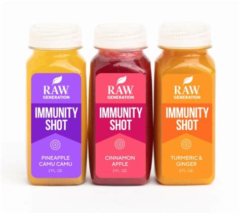 Immunity Boosting Juice Shots Immunity Shots
