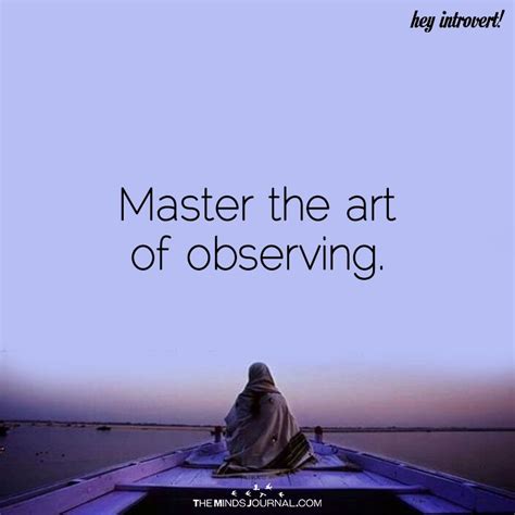 Master The Art Of Observing Master Art