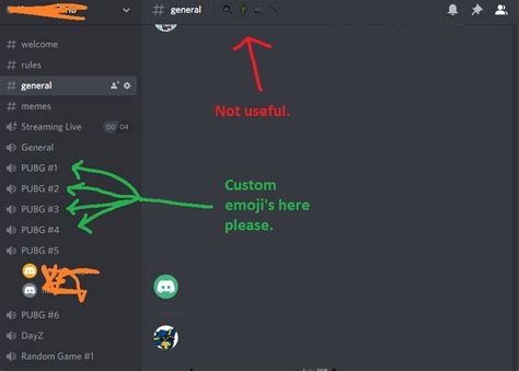 Custom Emojis In Voice Chat Channels Names Discord