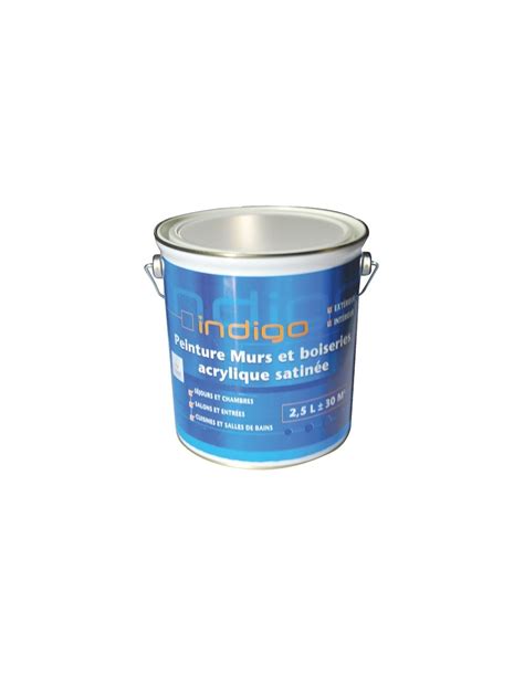 Suivez notre fil actu spécial peinture pour ne rien manquer des tendances et nouveautés. Peinture mur et boiserie 2,5 l satin 2l5 blanc