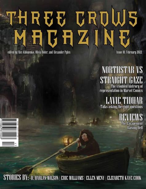 Three Crows Magazine Issue 10 Three Crows Magazine Science Fiction
