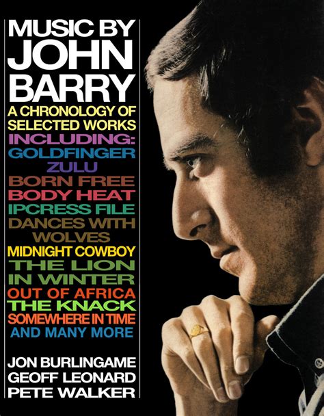 Book ‘music By John Barry A Chronology Of Selected Works