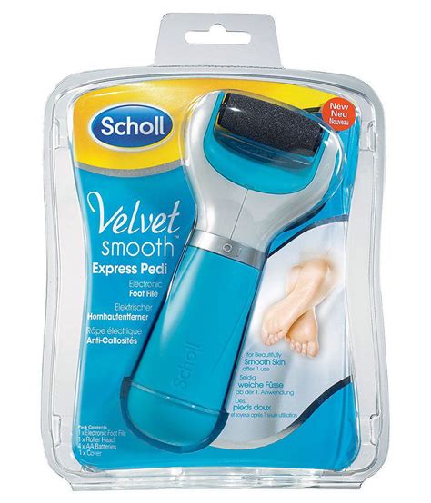 Scholl Velvet Smooth Express Pedi Electronic Foot File Buy Scholl