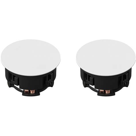 Good ceiling speakers are easy to install and have a warm sound. Sonos In-Ceiling by Sonance (Pair) INCLGWW1 B&H Photo Video