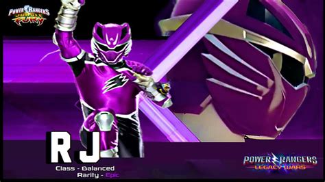 Power Rangers Legacy Wars Jungle Fury Purple Ranger Rjprediction
