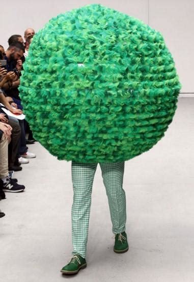 The Weirdest Things Ever Worn On A Fashion Runway Dont Poke The Bear