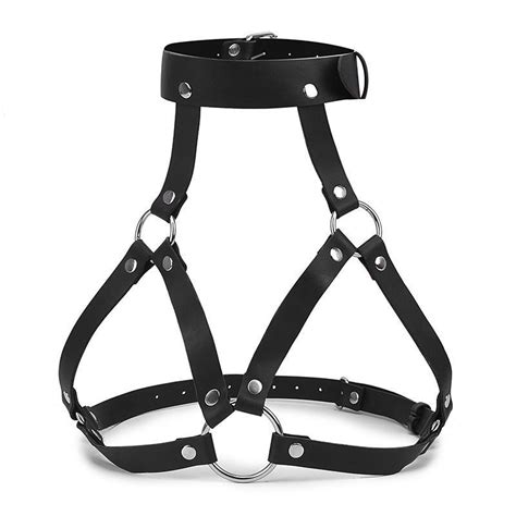 sexy women s lingerie garter harness bondage erotic sex toys for couples pu leather strip club