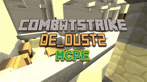 Pvp Combatstrike Mcpe Dedust2 Minecraft Project