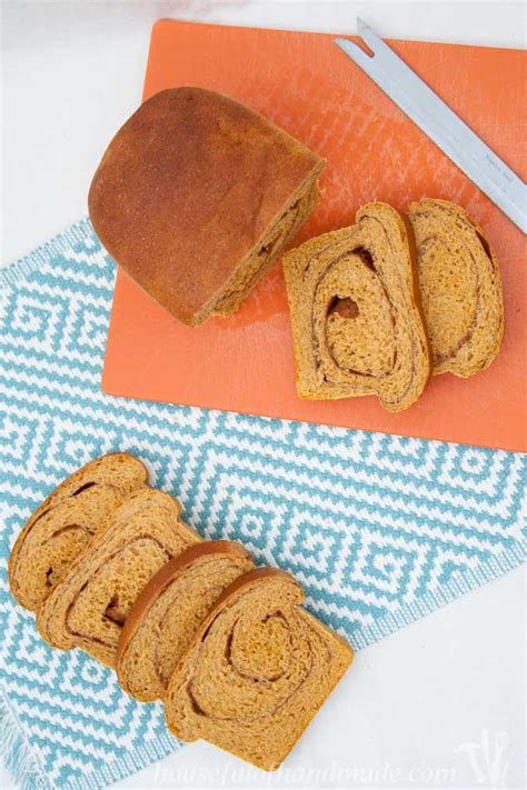 Add the warm milk, pumpkin, egg, and vanilla. Soft & Fluffy Whole Wheat Pumpkin Bread - Houseful of Handmade