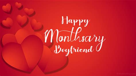 100 Happy Monthsary Messages For Boyfriend Wishesmsg