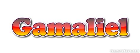 Gamaliel Logo Herramienta De Diseño De Nombres Gratis De Flaming Text
