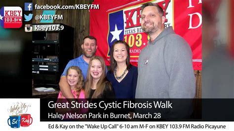 Great Strides Cystic Fibrosis Walk March 28 KBEY 103 9 FM YouTube