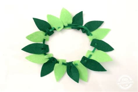 Diy Laurel Wreath Headpiece Olympics Crafts For Kids Kids