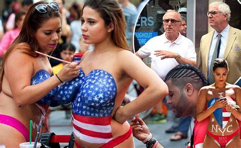 Naked Dude Creates Chaos In Times Square Lpsg