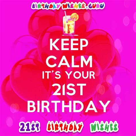 21st Birthday Wishes By Birthday Wishes Guru 21st Birthday Wishes