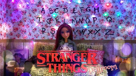 Diy How To Make Stranger Things Dollhouse Room With Real Working