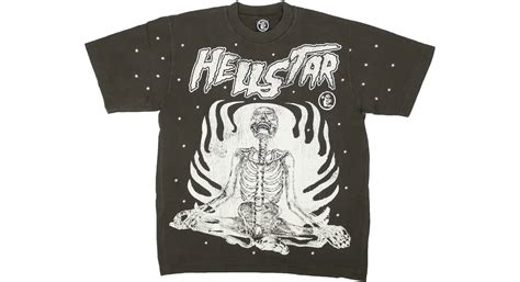 Hellstar Inner Peace T Shirt Black