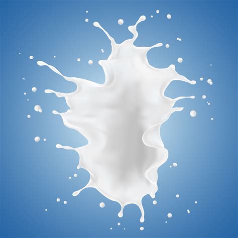 Top View Of Milk Splash 834490 Vector Art At Vecteezy