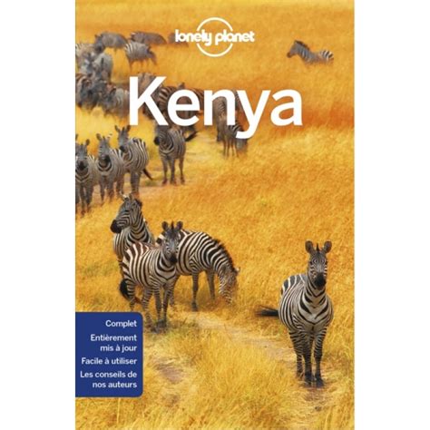 Guide De Voyage Kenya Lonely Planet Nos Produits Aux Quatre
