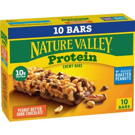 Nature Valley Peanut Butter Dark Chocolate Chewy Granola Bars 10 Ct