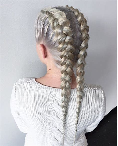 79 Stylish And Chic Can You Braid White Hair Trend This Years