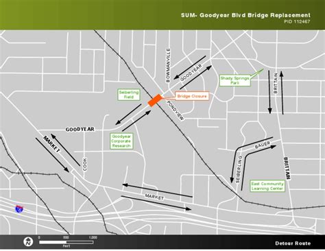 Detour Map For Goodyear Heights Bridge Pdf