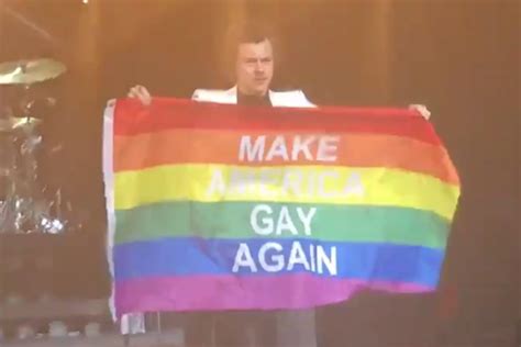 harry styles declares we re all a little bit gay at concert