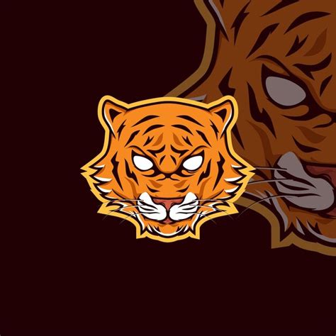 Premium Vector Tiger Esport Gaming Mascot Logo