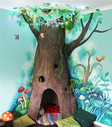 Jules Madden The Happy Forest Paper Mache Tree Project