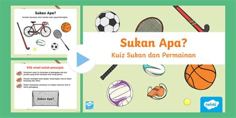 Kuiz Bahasa Melayu Kuiz Sukan Dan Permainan Powerpoint