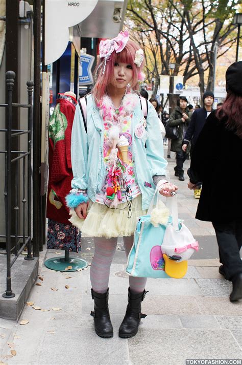 Fairy Kei Fashion Japanese Girl In Harajuku