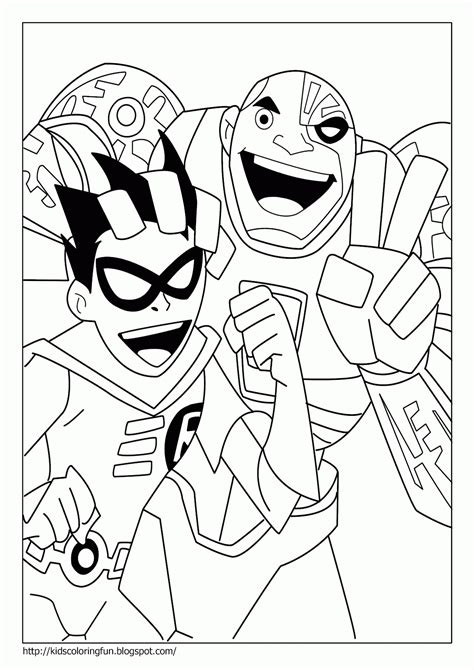 Teen Titans Beast Boy Coloring Pages Coloring Home