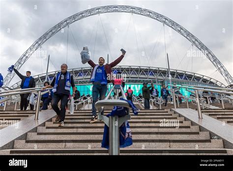 Wembley Stadium Wembley Park Großbritannien Mai 2021 Eine