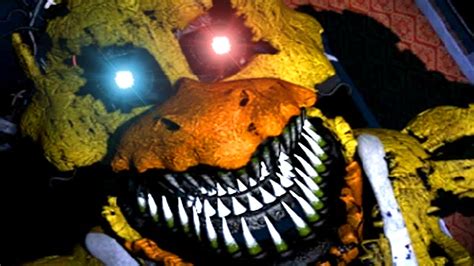 Nightmare Chica Jumpscare Five Nights At Freddys 4 Youtube
