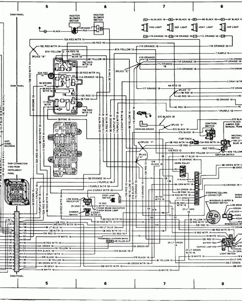 Here's an 85 wiring diagram, it's all i have. Chevy K20 Wiring Flasher Relay | Wire
