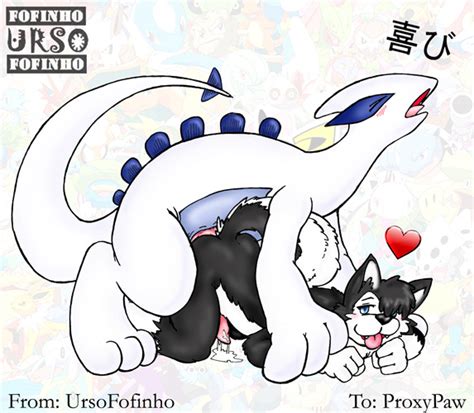 Rule 34 Anthro Buggery Color Doggy Style Fur Furry Interspecies Lugia